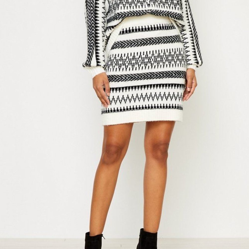 LOFT Sweater Mini Skirt